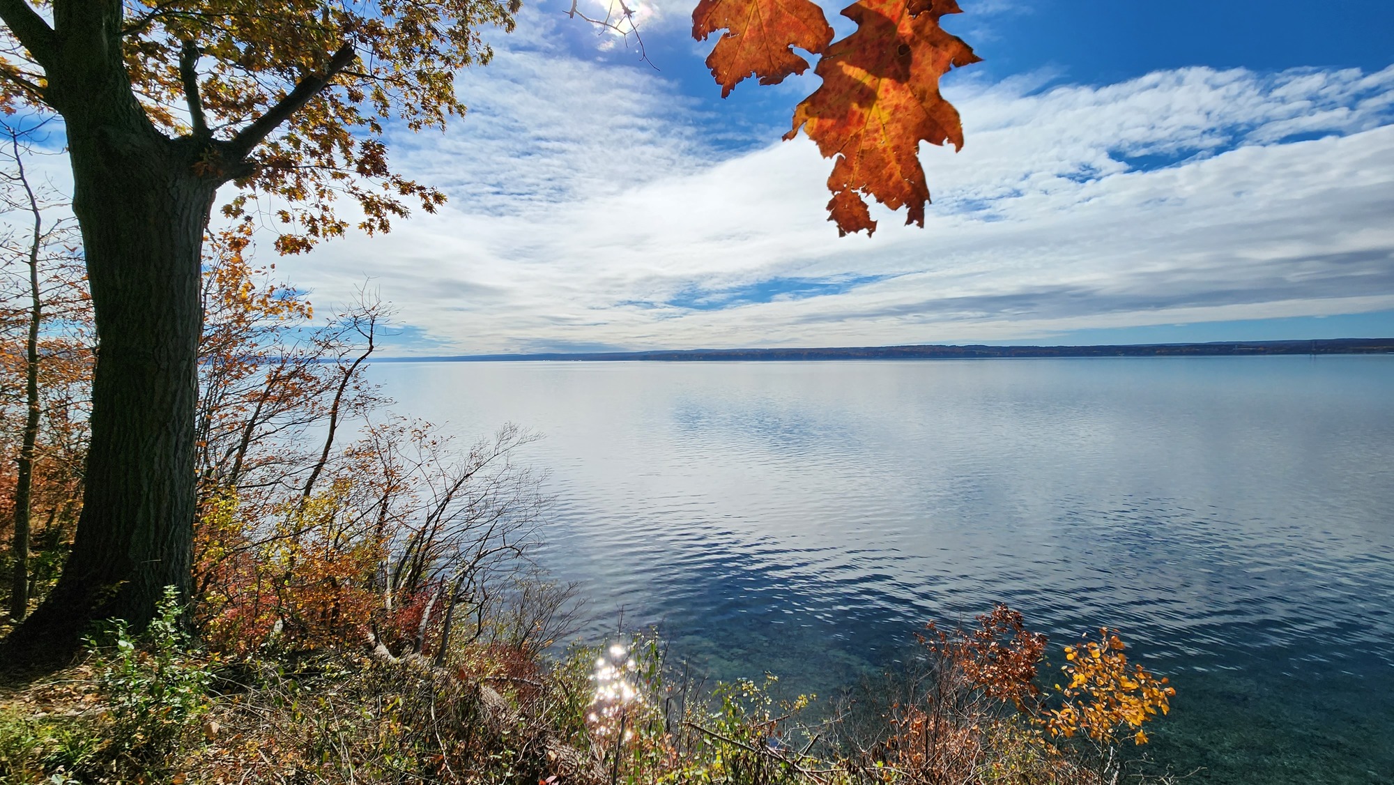 Seneca Lake, viewed from Sampson State Park