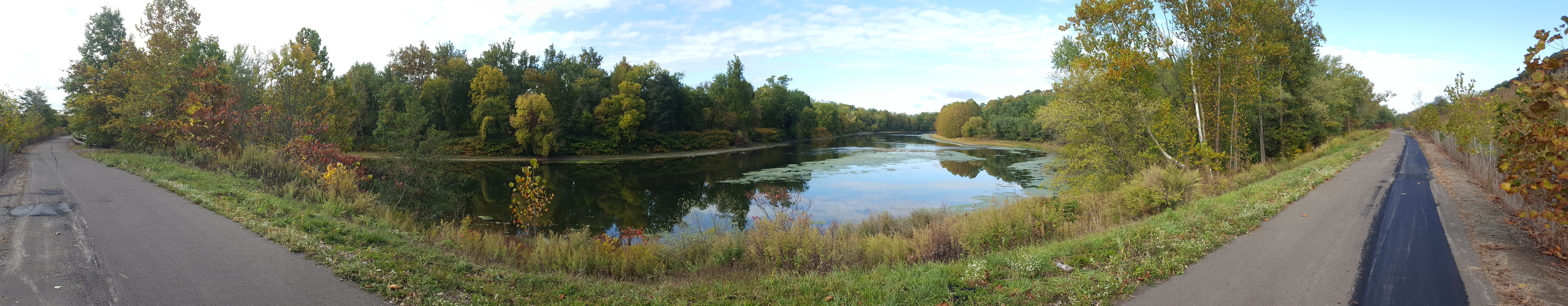 The Chemung River and Lackawanna Rail Trail, Elmira, NY