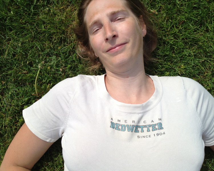 American Bedwetter Silk Short Sleeve in Ivory